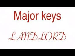 Major keys - Landlord